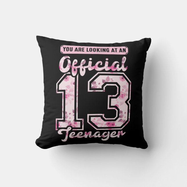 Offiziellen 13 Teenager, 13. Kissen (Vorderseite)