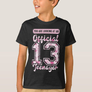 Offiziellen 13 Teenager, 13. T-Shirt
