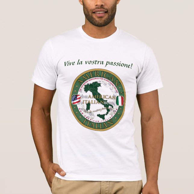 Offizieller Amerikanisch-Italienischer T-Shirt (Vorderseite)