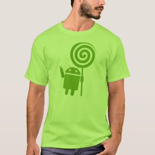 Offizieller androider Lutscher T-Shirt