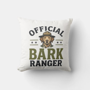 Offizieller Bark Ranger Hund Vintage Grafik_1 Kissen