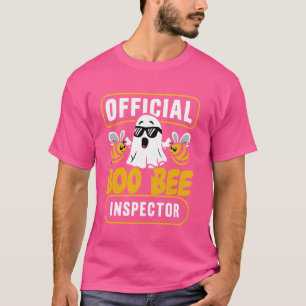 Offizieller Boo Bee Inspector Halloween Spaß Funny T-Shirt