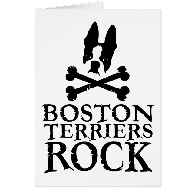 Offizieller Boston-Terrier-Felsen Merch (Vorne)