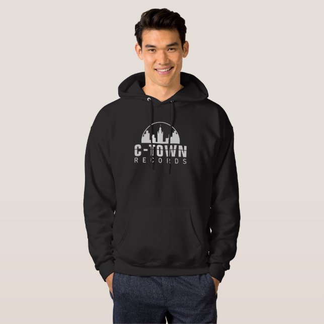 OFFIZIELLER C-TOWN PLATTENHOODIE HOODIE (Vorne ganz)
