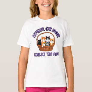 Offizieller Cat Lover - Sammlung "Em All T-Shirt