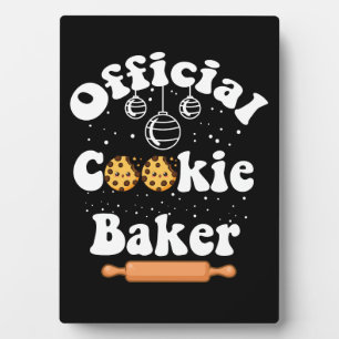 Offizieller Cookie-Bäcker für Cookie-Liebhaber Wei Fotoplatte