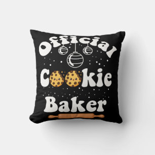Offizieller Cookie-Bäcker Weihnachten für Cookie-L Kissen
