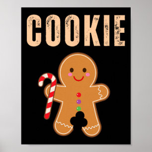 Offizieller Cookie-Esser Lustiges Weihnachten-Paar Poster