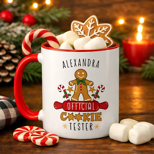 Offizieller Cookie Tester-Individuelle Name Tasse (Von Creator hochgeladen)
