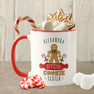 Offizieller Cookie Tester-Individuelle Name Tasse