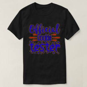 OFFIZIELLER COOKIE TESTER lustiger Cookie Party Ge T-Shirt