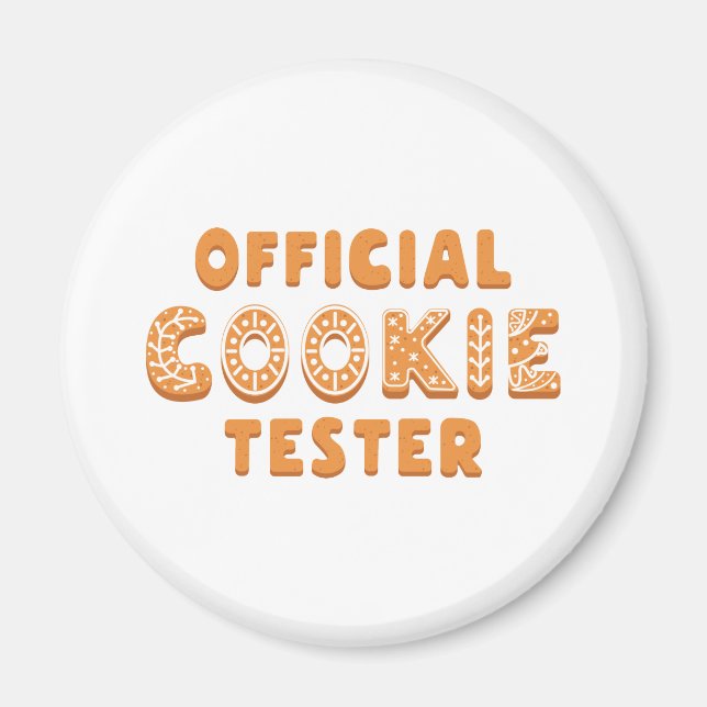 Offizieller Cookie Tester Magnet (Vorne)