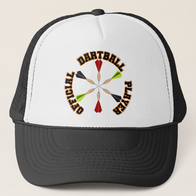 Offizieller Dartball-Spieler Truckerkappe (Vorderseite)