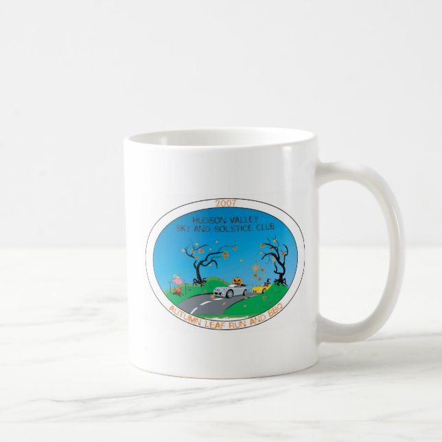 Offizieller der Hudson-Tal-Verein/LaufTasse Kaffeetasse (Rechts)