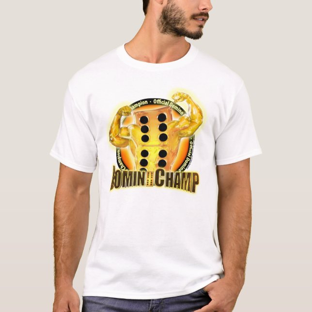Offizieller Domino-Meister-T - Shirt (Vorderseite)