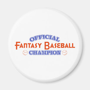 Offizieller Fantasie-Baseball-Meister Magnet