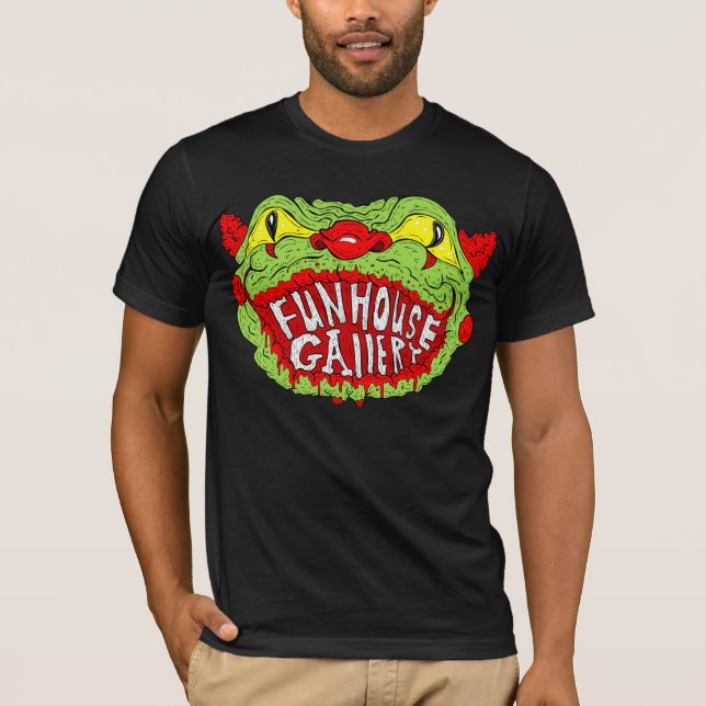 Offizieller Funhouse Galerie-T - Shirt (dunkel) (Vorderseite)