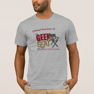 Offizieller Geek-Sitzüberlebens-T - Shirt