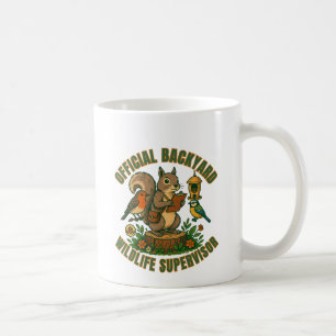 Offizieller-Haustier-Wildlife-Aufseher-Fun-Shirt Kaffeetasse