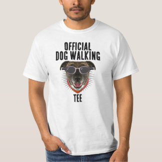 Offizieller Hund Walking T-Shirt