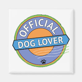 Offizieller Hunde-Liebhaber Magnet