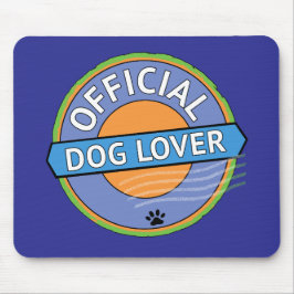 Offizieller Hunde-Liebhaber Mousepad