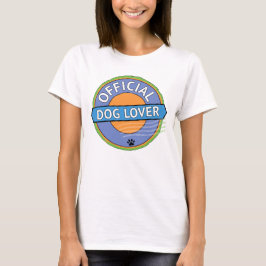 Offizieller Hunde-Liebhaber T-Shirt