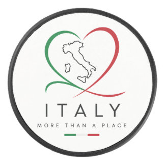 Offizieller Italien Hockey Puck