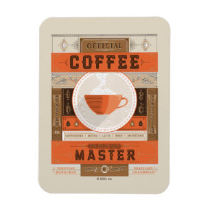 Offizieller Kaffee-Brau-Meister Magnet