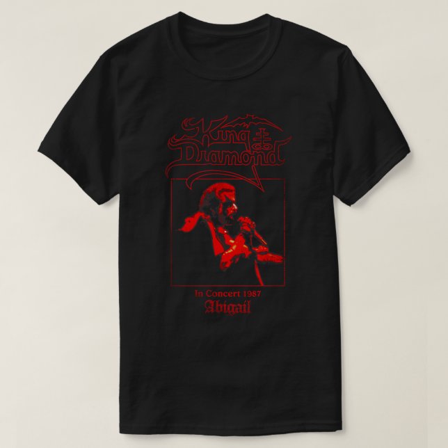 Offizieller King Diamond Abigail im T - Shirt Konz (Design vorne)