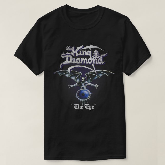 Offizieller King Diamond Der Augen-T - Shirt (Design vorne)