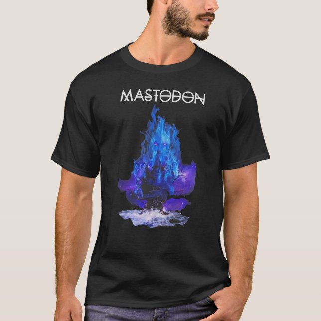Offizieller Mastodon Diamond im Hexenhaus Vinta T-Shirt (Vorderseite)