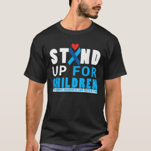 Offizieller Monat des Bewusstseins und der Prävent T-Shirt