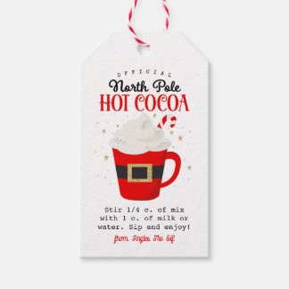 Offizieller Nordpol - Hot-Cocoa-Geschenk Geschenkanhänger