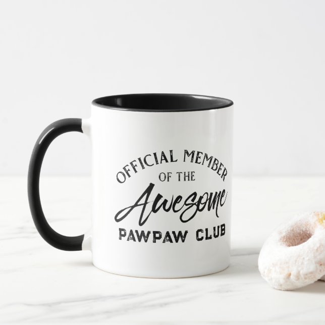 Offizieller Pawpaw Club Tasse (Mit Donut)
