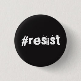 Offizieller #RESIST Knopf Button