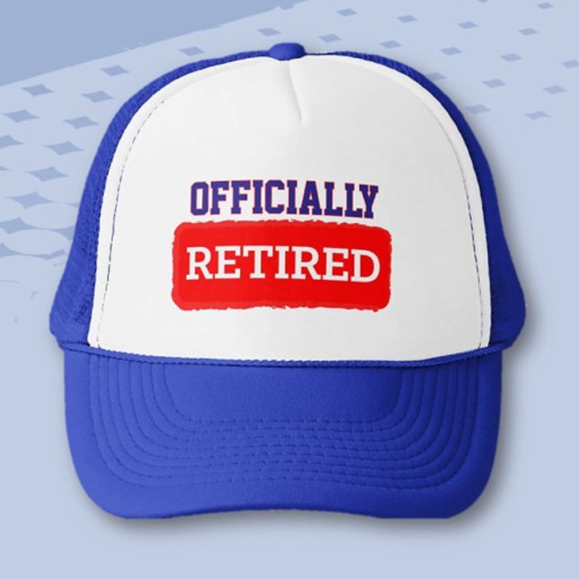 Offizieller Retiree! Sie werden stolz sein zu trag Truckerkappe (Von Creator hochgeladen)
