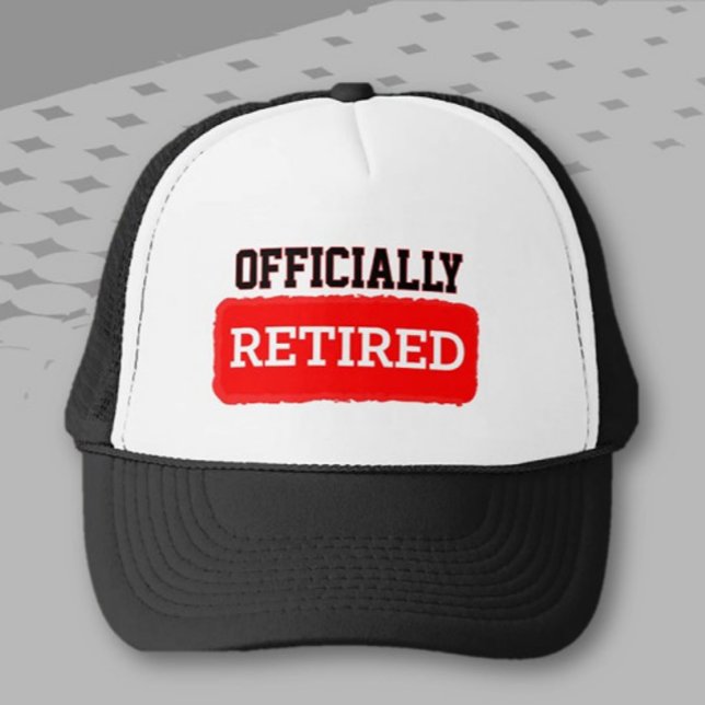 Offizieller Retiree! Sie werden stolz sein zu trag Truckerkappe (Von Creator hochgeladen)