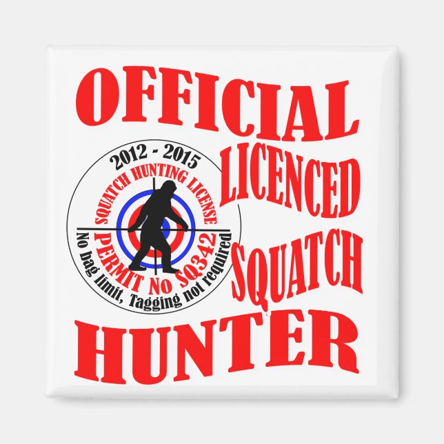 Offizieller Squatter Magnet (Vorne)