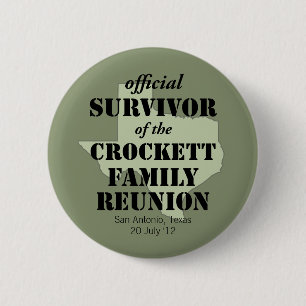 Offizieller Survivor der Wiedersehen der Texas-Fam Button