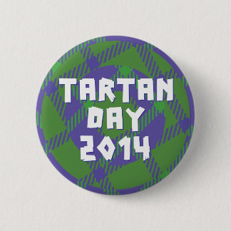 Offizieller Tartan-Tagesknopf 2014 Button