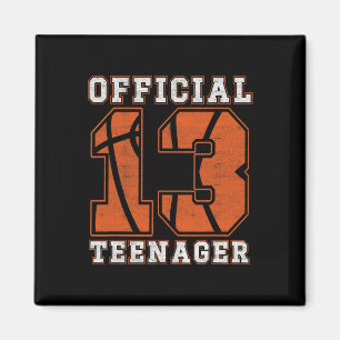 Offizieller Teenager 13. Geburtstag Junge Party By Magnet