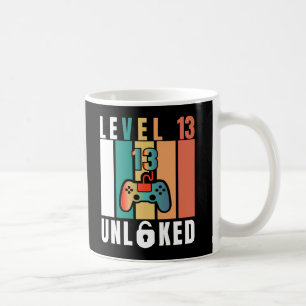 Offizieller Teenager Level 13 freigeschaltet Gebur Kaffeetasse