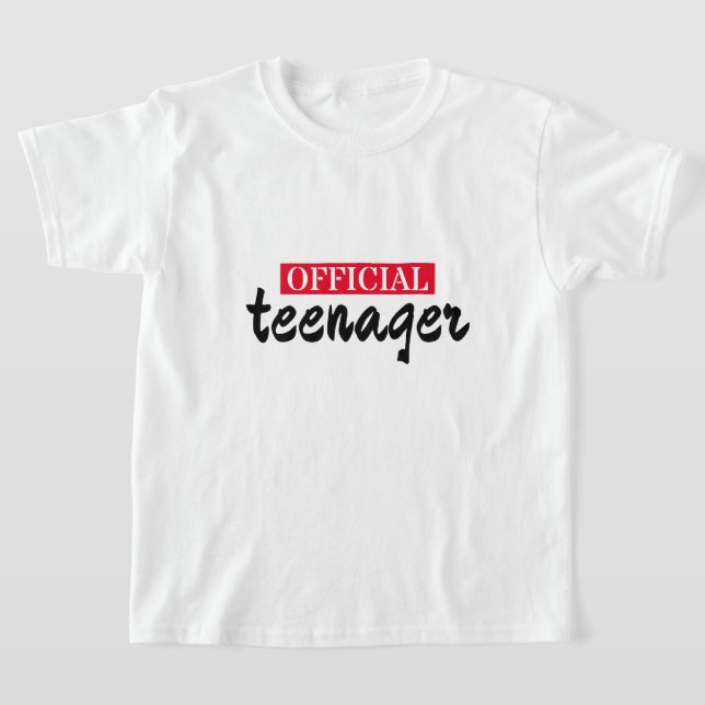 Offizieller Teenager-T - Shirt | DP7 (Ablage )