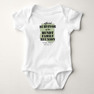 Offizieller Überlebender Baby Strampler