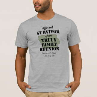 Offizieller Überlebender von Family Wiedersehen - T-Shirt