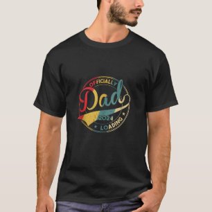Offizieller Vater 2024 Loading New Dad Pregnancy A T-Shirt