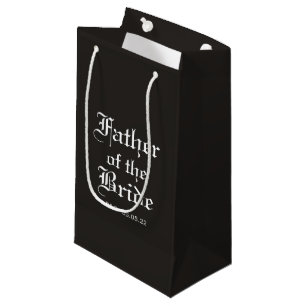 Offizieller Vater der Braut-Kleine Geschenktasche Kleine Geschenktüte