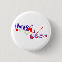 Offizieller Vices 4 Vermin Knopf