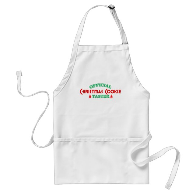 Offizieller Weihnachtsplätzchen-Schmecker Schürze (Vorne)